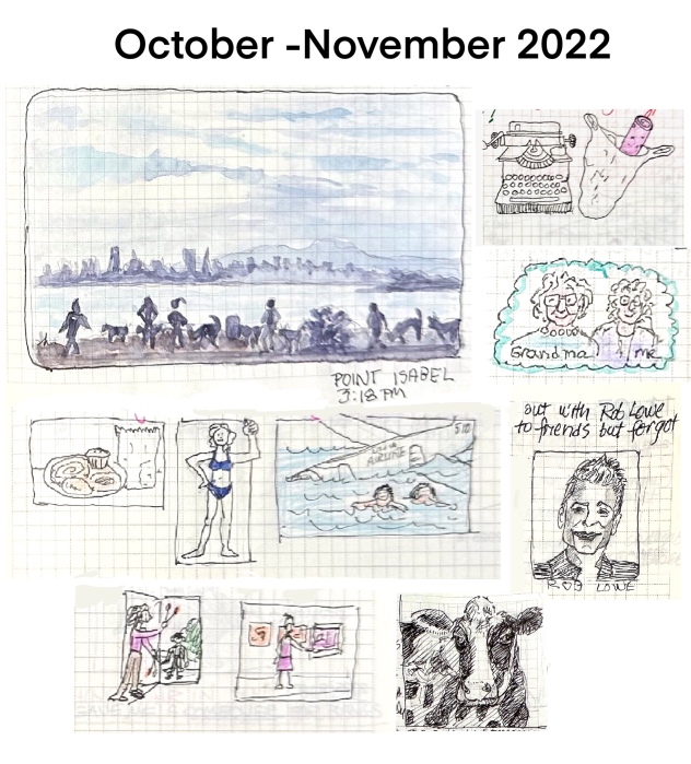 Dream sketches from October - November 2022